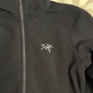 Arc'teryx Black Zip-Up Hoodie